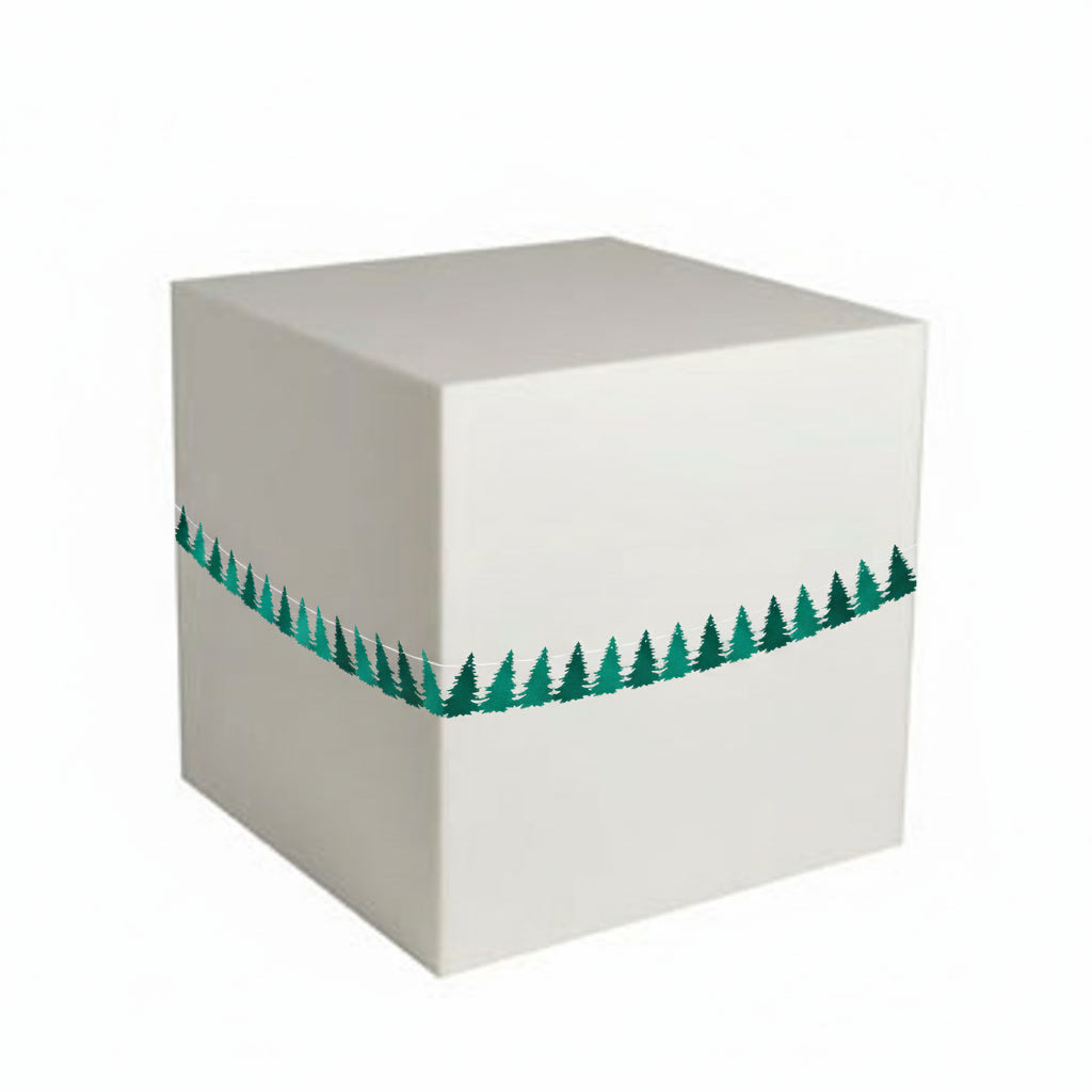 Christmas tree paper garland - 300 cm